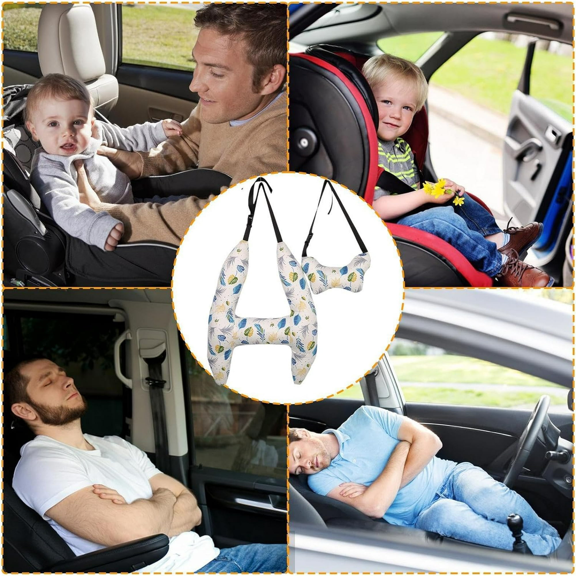 LAICAIW Travel Neck Pillow Comfortable Airplane Travel Pillow Neck Pillows for Sleeping Travel H Shaped Travel Pillow Cushion Kids Sleeping