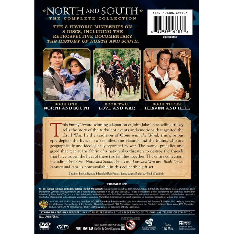 Amazon.com: North and South Complete [DVD] [2010] : Patrick