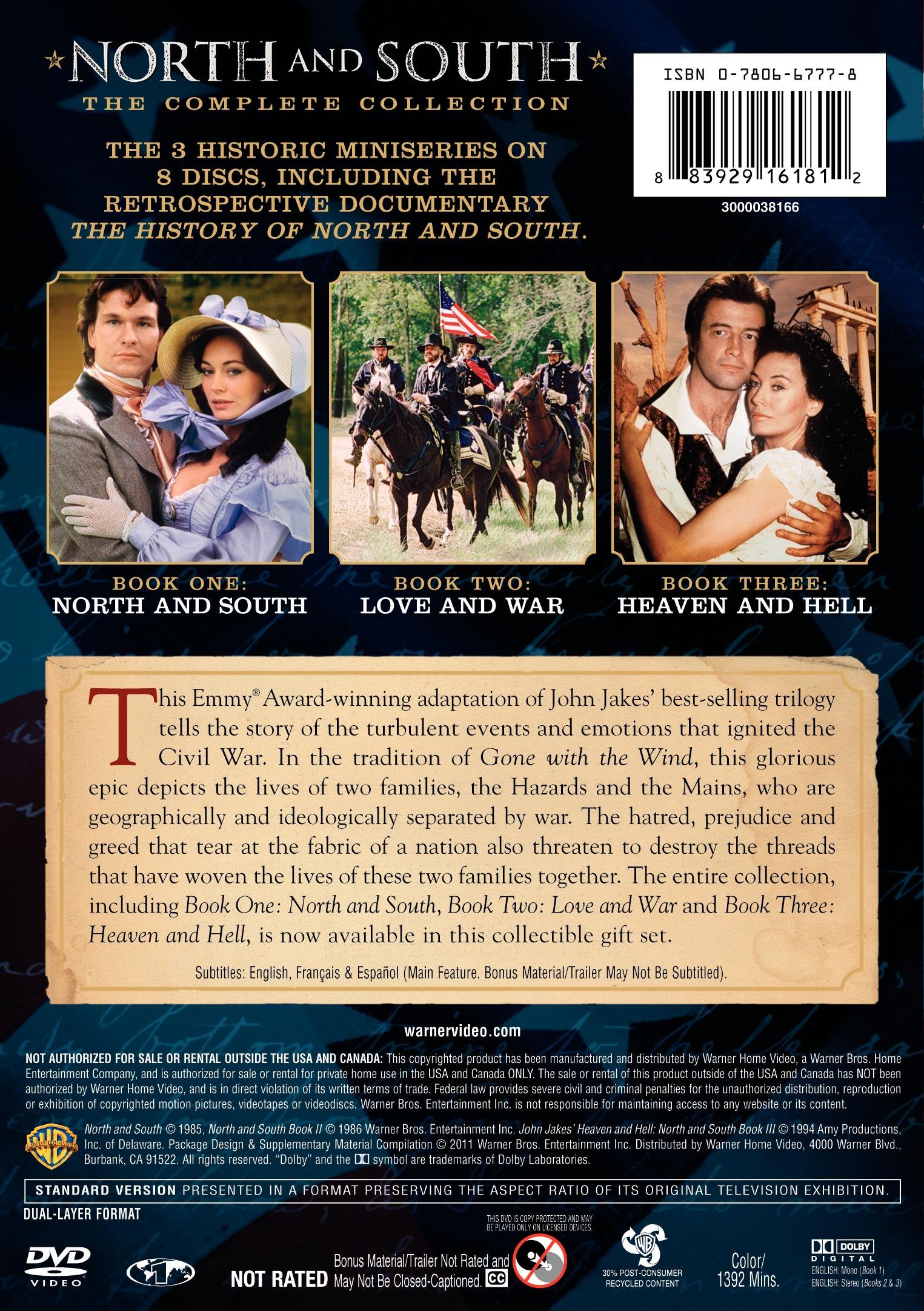 North And South: The Complete Collection (DVD) - image 3 of 5