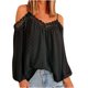 thumbnail image 1 of Blusas de verano para mujer, blusas de gasa para mujer, camisas túnicas fluidas bohemias Fridja  hj2345, 1 of 8