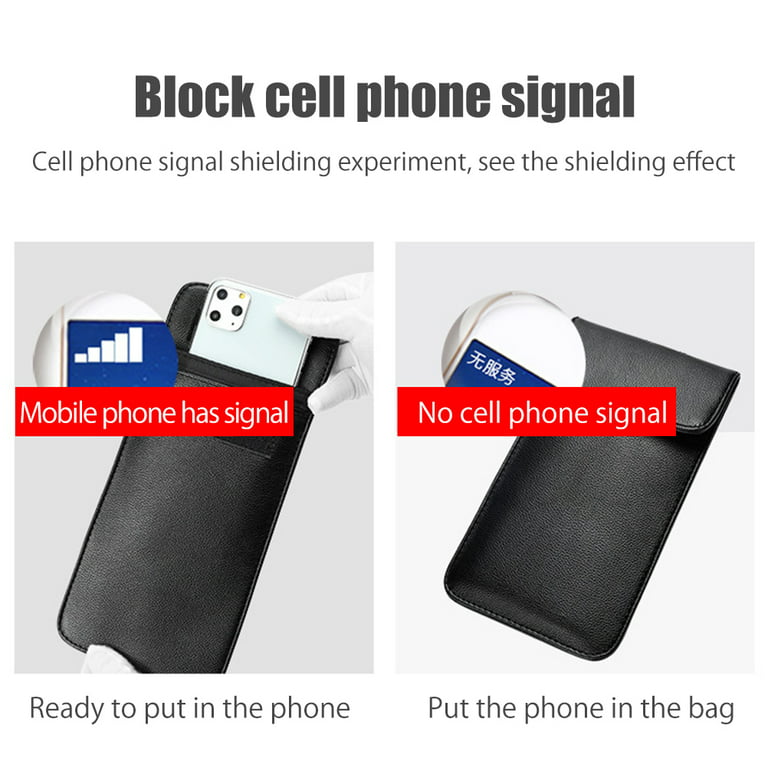 Large Faraday Bag For Car Key Fob Cell Phone Signal Blocker Jammer Signal  Shield