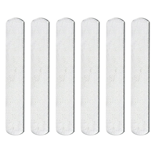 Miangastore 6 Pcs Steel Weighted Vest Plate Strength Training Weight Plate With Round Head For Loading Leg Guards Weighted Vest