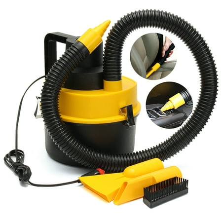75W 12V Car Wet Dry Vac Vacuum Cleaner Auto Cleaner Hand-Held High Power Cleaner Kit Portable Inflator Turbo for Car