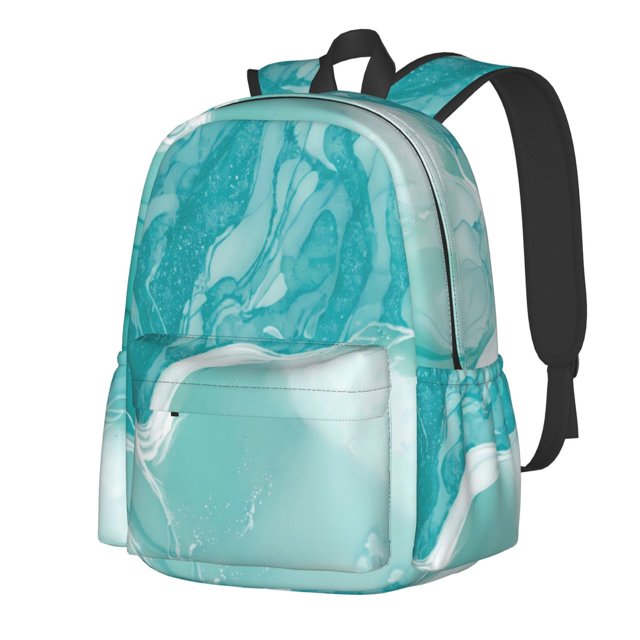 Disketp Teal Turquoise 1 Mochila Escolar de Gran Capacidad y Peso Ligero, Mochila de Viaje Ideal para Escuela, Trabajo y Uso Diario, Cómoda y con Estilo