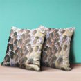 thumbnail image 3 of Tulip Bouquet Indoor/Outdoor Pillow with Removable Cover in Orange Green Yellow26x26, 3 of 5
