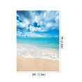 thumbnail image 3 of GreenDecor 5X7ft Photography Background Beach Backdrops For Studio Photo Props Cloth, 3 of 5