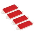 thumbnail image 1 of 4pcs Rectangular Reflectors Highly Reflective Safety Posts Reflectors Enhance Visibility for Trailer Truck Motorcycle with Easy Installation for Fence Gate, 1 of 7