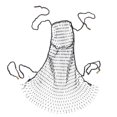 thumbnail image 1 of Crystal Set Crochet Top Traje de baño Ropa interior Negro Hugo Bikini de rejilla para mujer, 1 of 10
