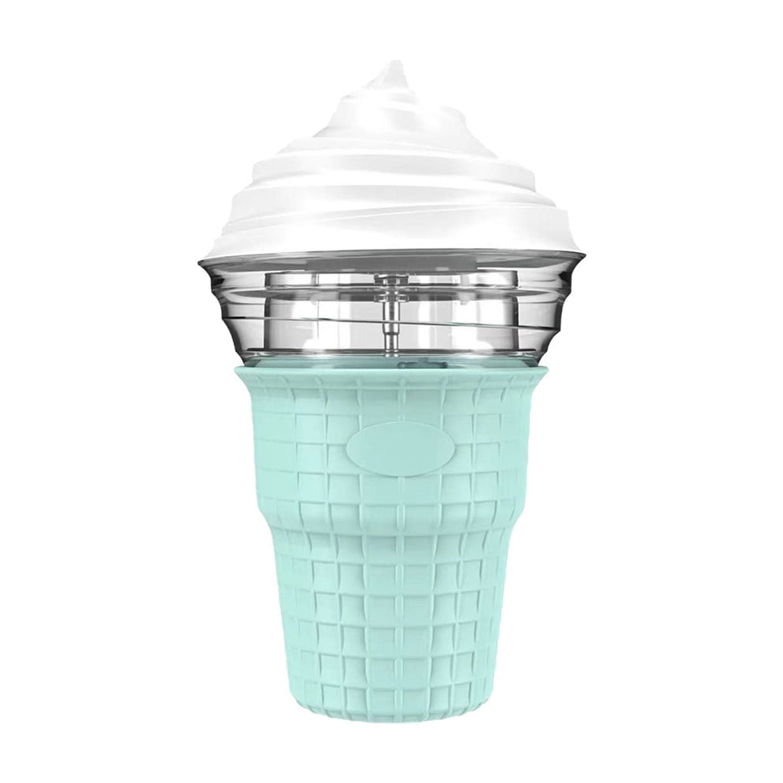 DIY Ice Cream Maker Home Machine, Automatic Stirring Yogurt and Ice Cream Maker for Homemade Desserts, Food Grade Material, Quick Cooling, Even Mixing, Fun Kitchen Appliance for Kids and Adults