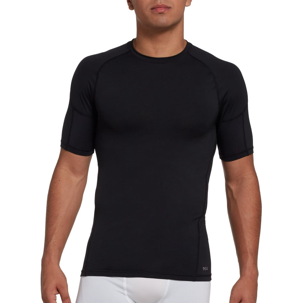 DSG Outerwear - DSG Men's Compression Crew T-Shirt - Walmart.com ...