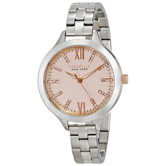 Caravelle New York Stainless Steel Ladies Watch 45L141