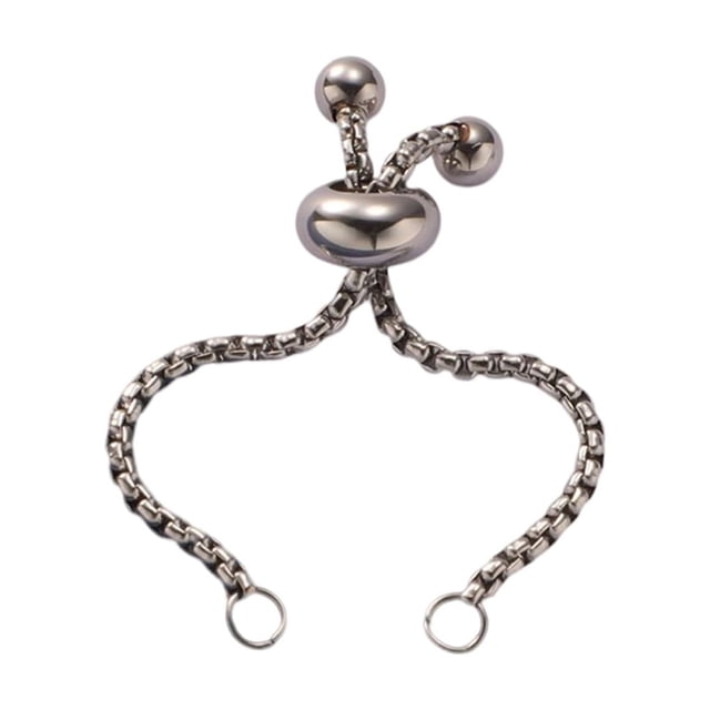 Qarigey Anillo de acero inoxidable Decoración Anillos ajustables Joyería Vestir portátil Decorativo Boda Compromiso Festival Fiesta Ropa, zapatos y accesorios Miscelánea Color Acero 5cm Qarigey AP016087-02