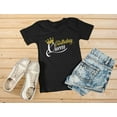 thumbnail image 4 of Birthday Queen Top for Women and Girls Birthday Girl Crown Women T-Shirt XXX-Large Black, 4 of 6