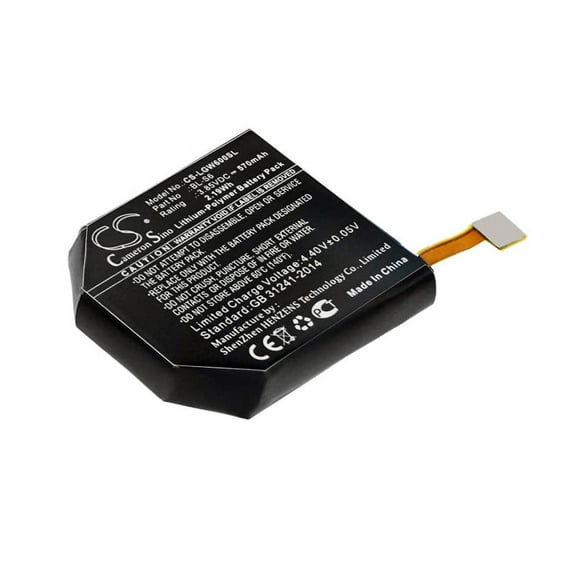 Replacement Battery for LG Watch Urbane Edition LTE,PN:BL-S6,570mAh