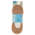 thumbnail image 2 of PEDS Women's Cushion Mid Cut Liner No Show Socks Nude, 3 Pairs, Sizes 5-10, 2 of 8