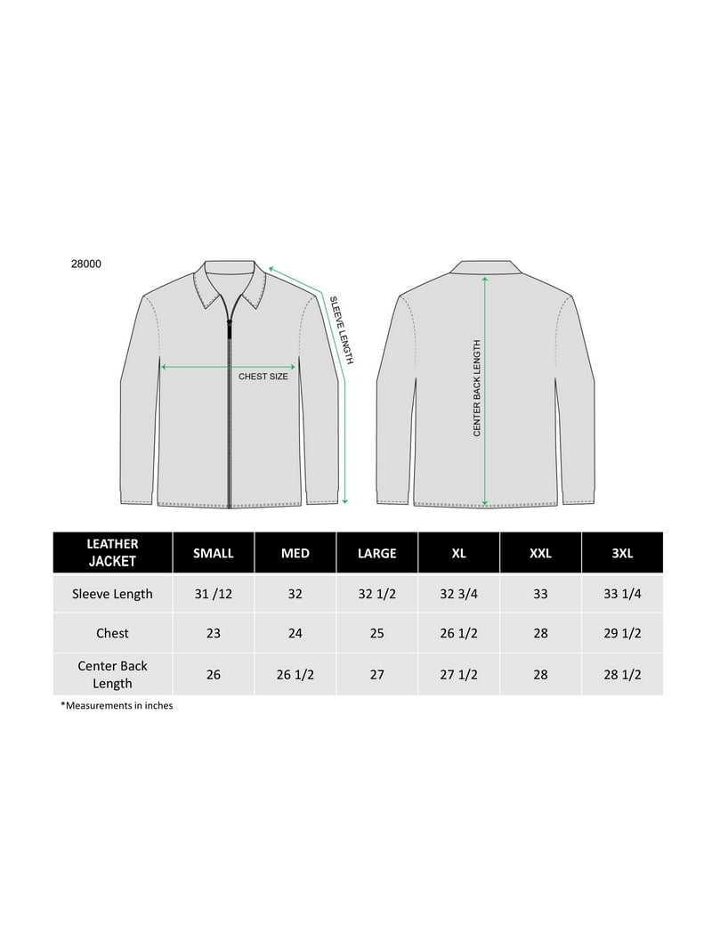 Victory Sportswear Men's Genuine Leather Bomber Jacket, Zip Up