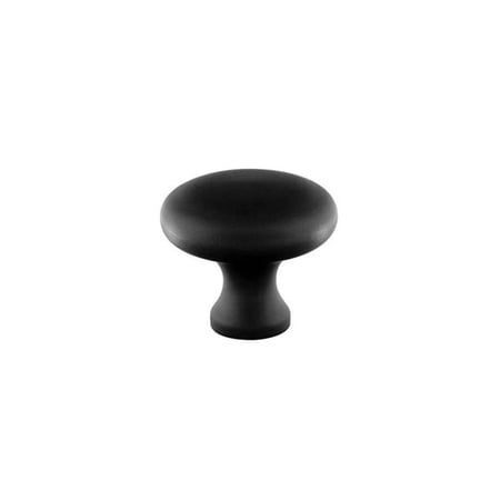 1 in. Providence Cabinet Knob, Flat Black