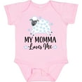 thumbnail image 3 of Inktastic Momma Loves Me Lamb Boys or Girls Baby Bodysuit, 3 of 5