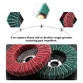 thumbnail image 2 of FESTFENDS 5 Pcs Tampon à Récurer Industriel pour Enlever la Rouille et Polir 10X10cm Vert, 2 of 4