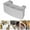 White, variant on Pottery Wheel Organizer Tool For Pottery Wheel Plastic Storage Shelf With Adjustable Slots,1 Tool Rack