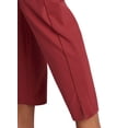thumbnail image 5 of RBX Active Women's Ribbed Side Woven Ankle Pant With Pockets, 5 of 6