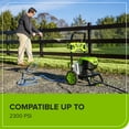 thumbnail image 2 of Greenworks 25ft High-Pressure (2300 PSI) Kink-Free Hose with M22 Adaptor for Extended Reach, 2 of 5