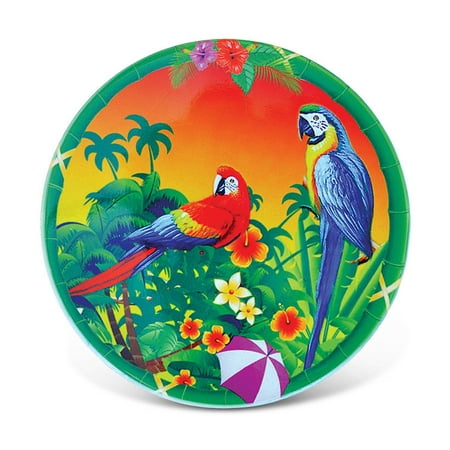 

Puzzled Ceramic Coaster Tropical Parrots 0.25 Inch Thick Intricate & Meticulous Detailing Art Handcrafted Decorative Drinkware Coasters Coastal Beach Island Birds Themed Home & Kitchen Accessory