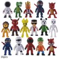 thumbnail image 1 of 16 Pcs/Ensemble Figurines d'Action Stumble Guys Jouet Minifigures Cake Topper Modèle Poupée Cadeau pour Enfants, 1 of 5