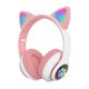 thumbnail image 3 of JST-28 casque sans fil oreilles de chat Bluetooth écouteurs stéréo musique écouteurs Bluetooth 5.0 sport jeu casque avec micro, 3 of 4