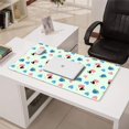 thumbnail image 3 of Long Mouse Pads for Desk,Green Cow Heart Cup Pattern Desk Mats on Top Of Desks, Desk Mouse Pad Extra Large with 3mm Non-Slip Base and Stitched Edge for Gaming,Office,Work,Home 31.5"x15.7", 3 of 6
