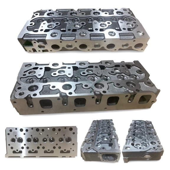 Cylinder Head Bare Compatible with Bobcat 1600 Skid Steer Loader 1980-1995 Kubota V1702 1.7L Diesel IDI 15422-03044