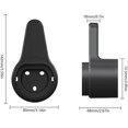 thumbnail image 2 of CHAO (Negro) Soporte para cargador EV para coche eléctrico Tipo 2 Organizador de cables de carga automática ABS duradero Soporte para montaje en pared tipo 2, 2 of 4