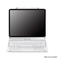 thumbnail image 1 of TFixol 360° Rotating Bluetooth Keyboard for iPad Pro 12.9" - Silver, ABS Material, 500mAh Battery, BT 5.1, 10M Range, Lightweight & Compact Design, 1 of 6