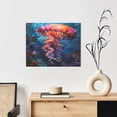 thumbnail image 6 of Lsque Colorful Jellyfish Abstract Print Wall Art – Decorative Picture for Living Room, Bedroom, and Office (Horizontal), 6 of 6