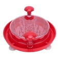 thumbnail image 1 of Chicken Shredder, Multifunction Anti Slip Chicken Grinder with Suction Cup for Home Kitchen Red,Black, 1 of 7