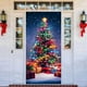 thumbnail image 4 of Cortina Para Puerta Navideña, Cubierta Para Puerta, Árbol De Navidad Y Cubierta Para Puerta, Tapiz Decorativo, Cortina Para Puerta Para Fiestas, Tapiz Para Puerta, Decoración Para Fiestas Navideñas, 4 of 7