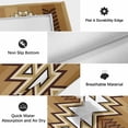 thumbnail image 6 of Brown Southwest Outdoor Rug for Patio/Deck/Porch, Non-Slip Large Area Rug 5 x 8 Ft, Western Rustic Ethnic Mexican Aztec Indoor Outdoor Rugs Washable Area Rugs, Reversible Camping Rug Carpet Runner, 6 of 8
