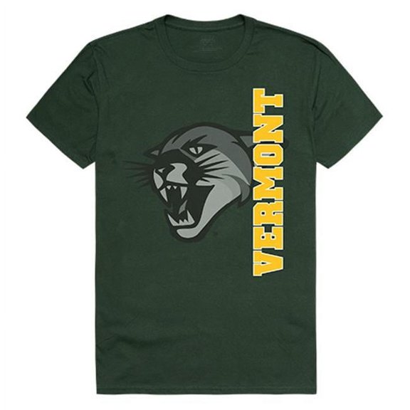W Republic Apparel 515-155-033-04 University of Vermont Ghost Tee, Forest - Extra Large