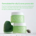 thumbnail image 4 of BANILA CO Clean it Zero Pore Clarifying Cleansing Balm | Korean Makeup Remover, Cleansing Oil, Facial Cleanser for Oily and Acne Prone Skin | Vegan | Made with AHA-PHA & Tea Tree (180ml / 6.08 fl.oz), 4 of 7