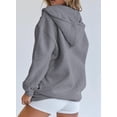 thumbnail image 5 of Sudadera con Capucha con Cierre PRETTYGARDEN 2025 Gris Oscuro XS, 5 of 5