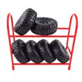 thumbnail image 4 of Tholdsy Almacenamiento de neumáticos de coche de alta velocidad, colorido, resistente al desgaste, fácil instalación, rueda de cubo de estante suave, Kits de construcción modelo Rojo Tholdsy FN001829-02, 4 of 6