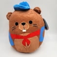 thumbnail image 2 of Squishmallows Chip the Beaver Back to School Stuffed Animal Plush Toy, 8", 2 of 3