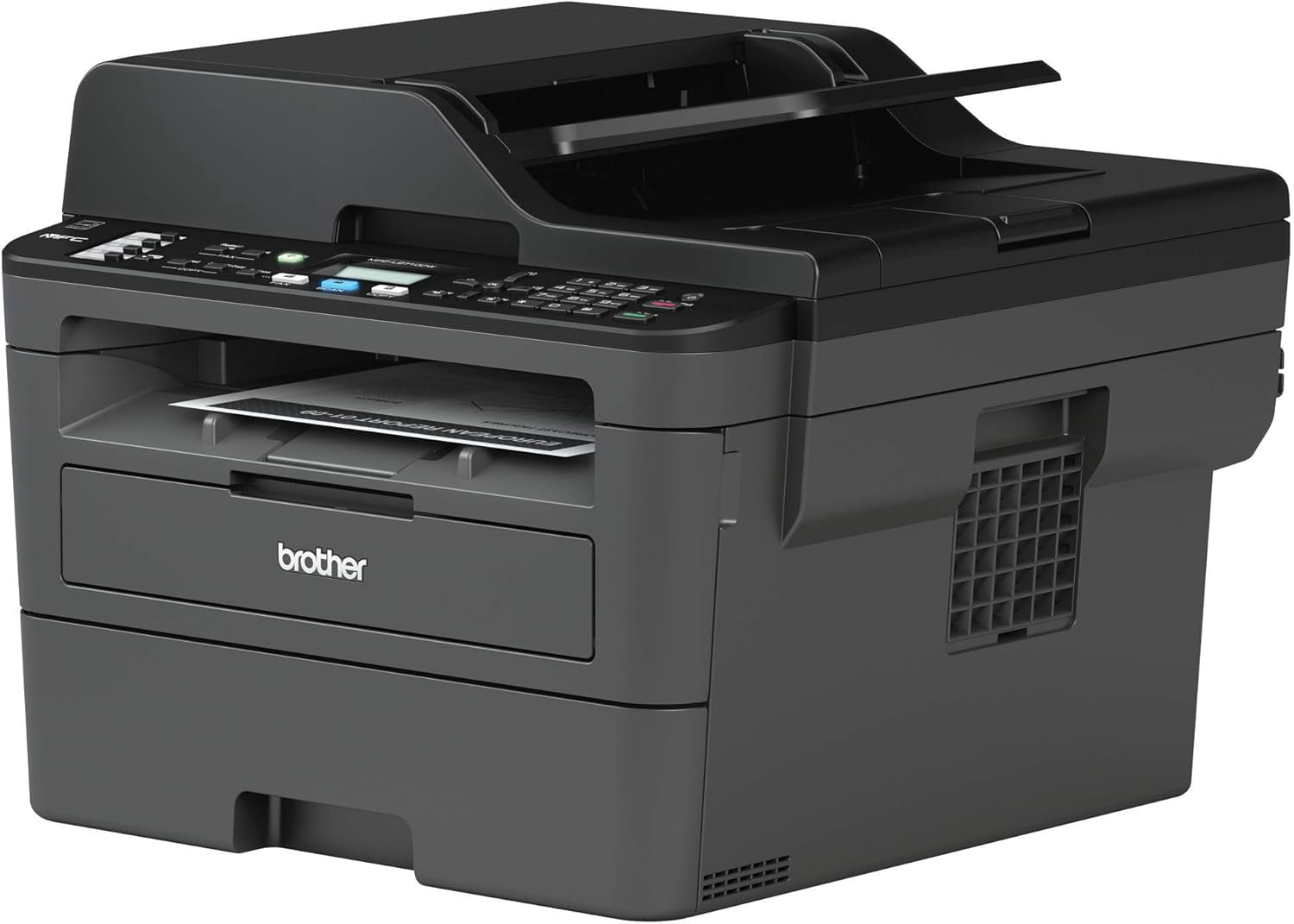 Brother MFC-L2710DW Monochrome Laser All-in-One Printer, Duplex Printing, Wireless Connectivity (Sold without manufacturer warranty)