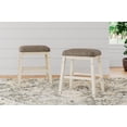 thumbnail image 5 of Signature Design by Ashley Bolanburg Farmhouse 24" Counter Height Upholstered Barstool, Set of 2, 5 of 6