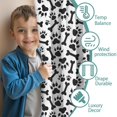 thumbnail image 3 of Blackout Kids Curtains,Paw Prints and Bones Childrens Insulated Curtains Set Of 2,Bedroom Essentials,Toddler Room Decor 42x54in(106x137cm), 3 of 4