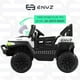 thumbnail image 5 of Camioneta Montable Eléctrico Con Control Remoto para niña niño con asientos de piel carro Todo terreno BCX-7 Enyz Led neon y muticolor Música Bluetooth edades de 2 a 5 años, 5 of 8