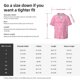 thumbnail image 5 of Balery Snowflake pink backgrounds Camisa Casual de Manga Corta con Botones para Hombre, Texturizada, Estilo Cubano, para Playa, Verano-Small, 5 of 5
