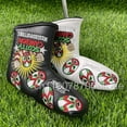 thumbnail image 3 of Golf Putter Headcover - Slim Straight Edge Design for Blade Putters WHITE, 3 of 5