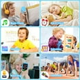thumbnail image 4 of TOPCHANCES Kids Toy Phone for Toddlers, Electronic Learning Toy with Phone Calls, 19 Educational Games, Camera, Christmas Birthday Gifts for Boys Girls Age 3+, Blue, 4 of 10