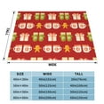 thumbnail image 4 of XMXT Flannel Throw Blanket for Couch, Warm Christmas Gloves Bed Sofa Decor Blankets for Home Bedroom, 40 x 30 inches, 4 of 9